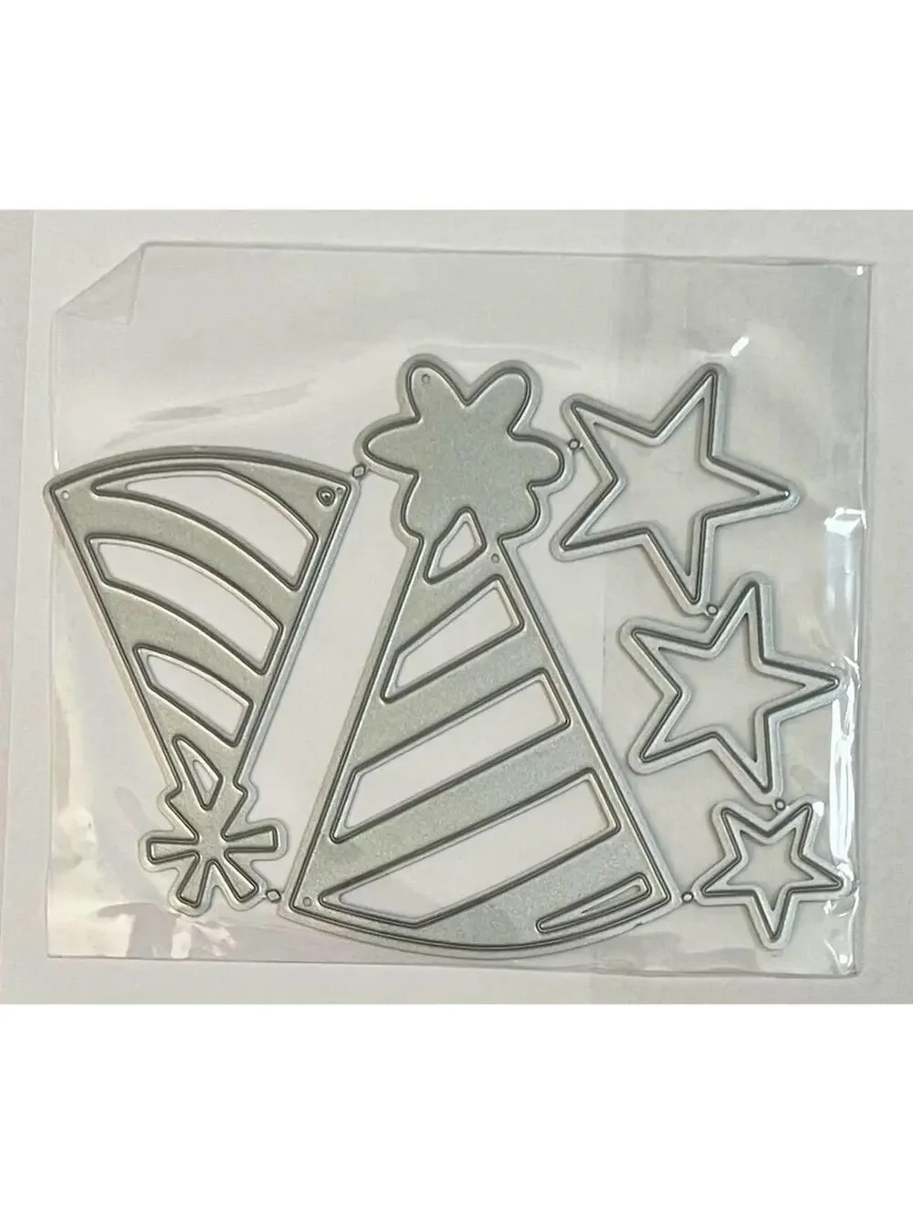 Party Hat & Star Metal Cutting Die Set Card Making Scrapbooking